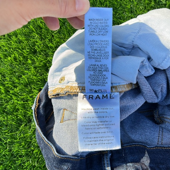 FRAME Le Skinny de Jeanne Crop Jeans size 31 - Picture 7 of 8